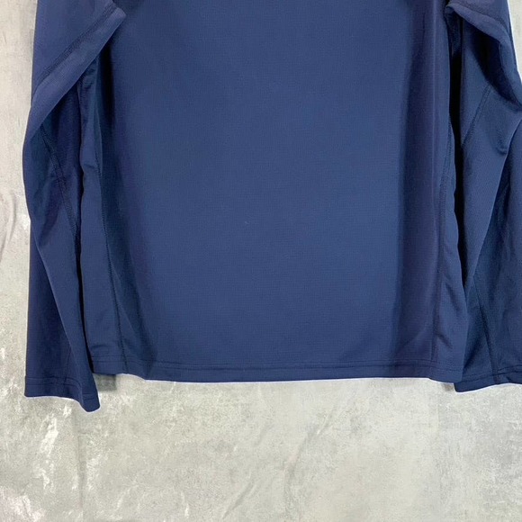 ID Ideology Men's Indigo Sea Rapidry Moisture-Wicking Mesh Crewneck T-Shirt SZ S - Picture 5 of 8